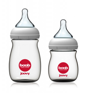 Boob Baby Bottle Glass, baby bottle