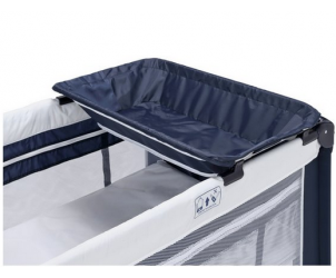 Cuggl deluxe travel cot and cheap changer unit