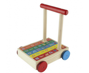 PlaySmart wooden alphabet trolley