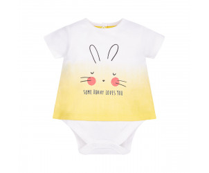 Bunny mock t-shirt bodysuit