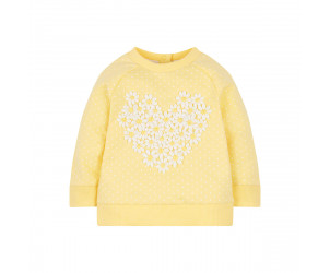 Daisy Heart Sweat Top