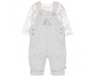 Peter Rabbit Dungarees and Bodysuit Set