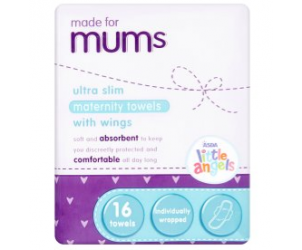 ASDA Little Angels Made for Mums Ultra Slim Maternity Towels - Reviews