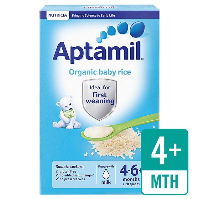aptamil organic baby rice