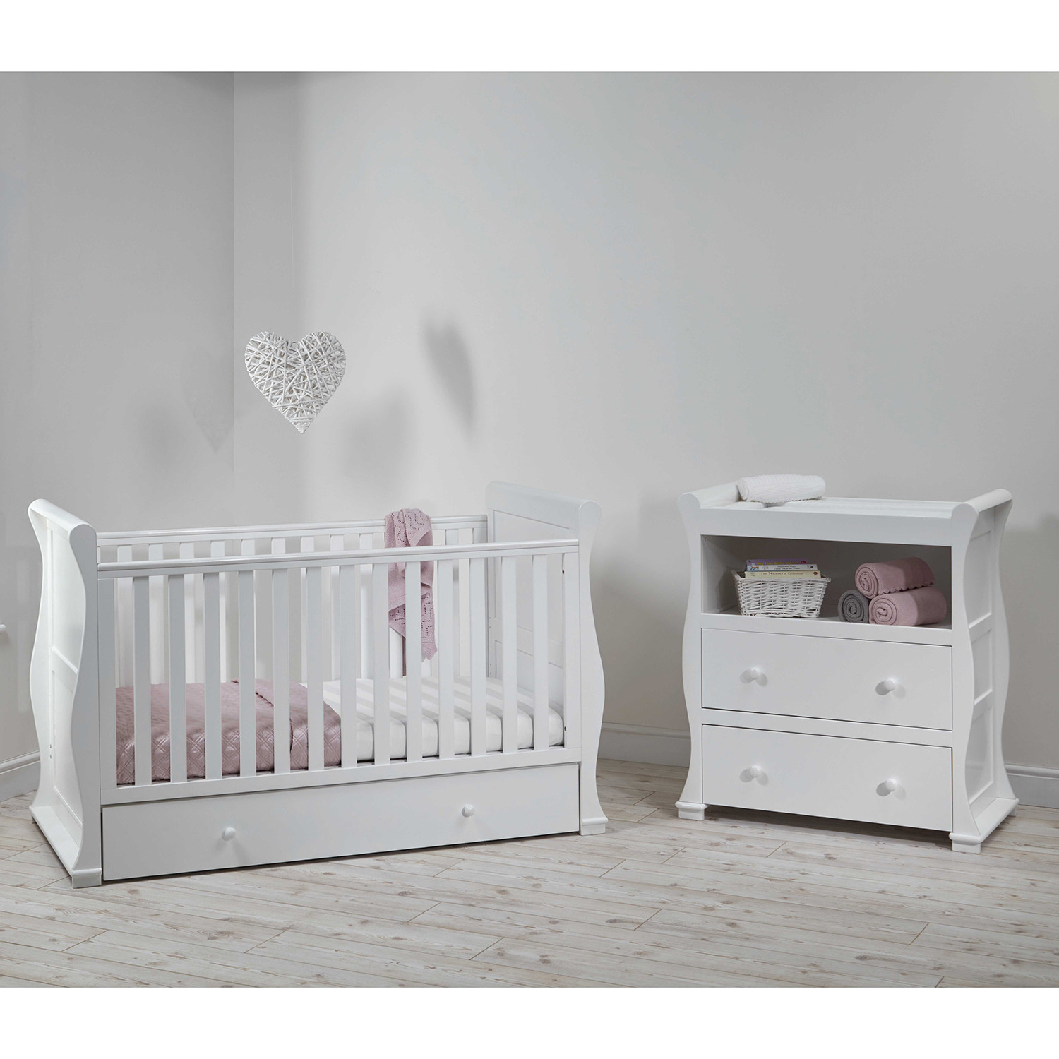 baby cribs with drawers and changing table
