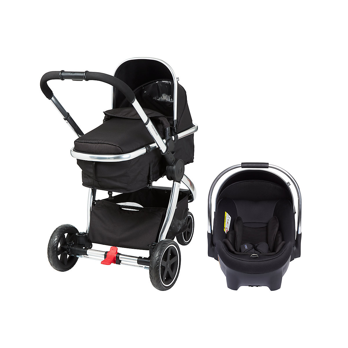 mothercare 3 wheel travel system