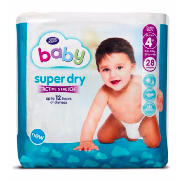 Boots Baby Super Dry with Active 