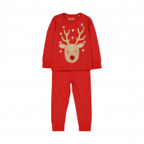 Reindeer Polka Dot Pyjamas